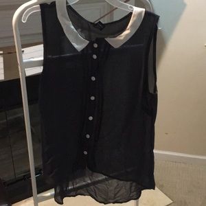 Rue 21 Button Up tank top